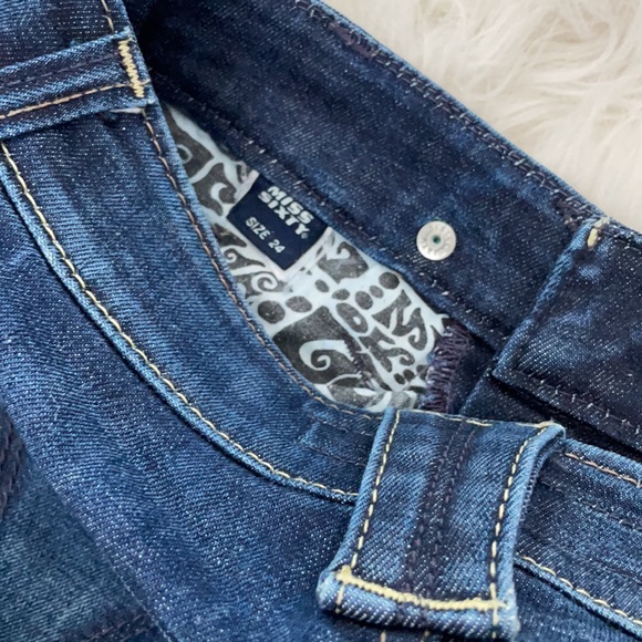 Miss Sixty dark blue Jeans with Zippers on the leg - Picture 9 of 12